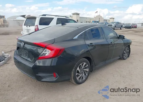 2018 Honda Civic Ex from USA, damaged, VIN 2HGFC2F74JH542606